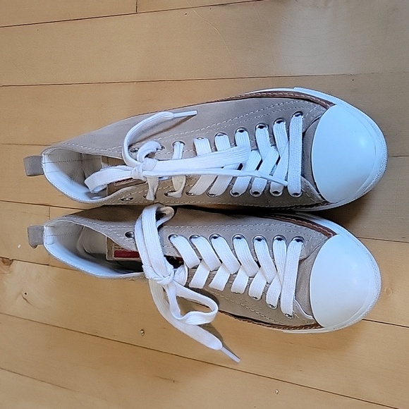 Prada Tan Suede High top sneakers - 5.5 - Picture 2 of 8